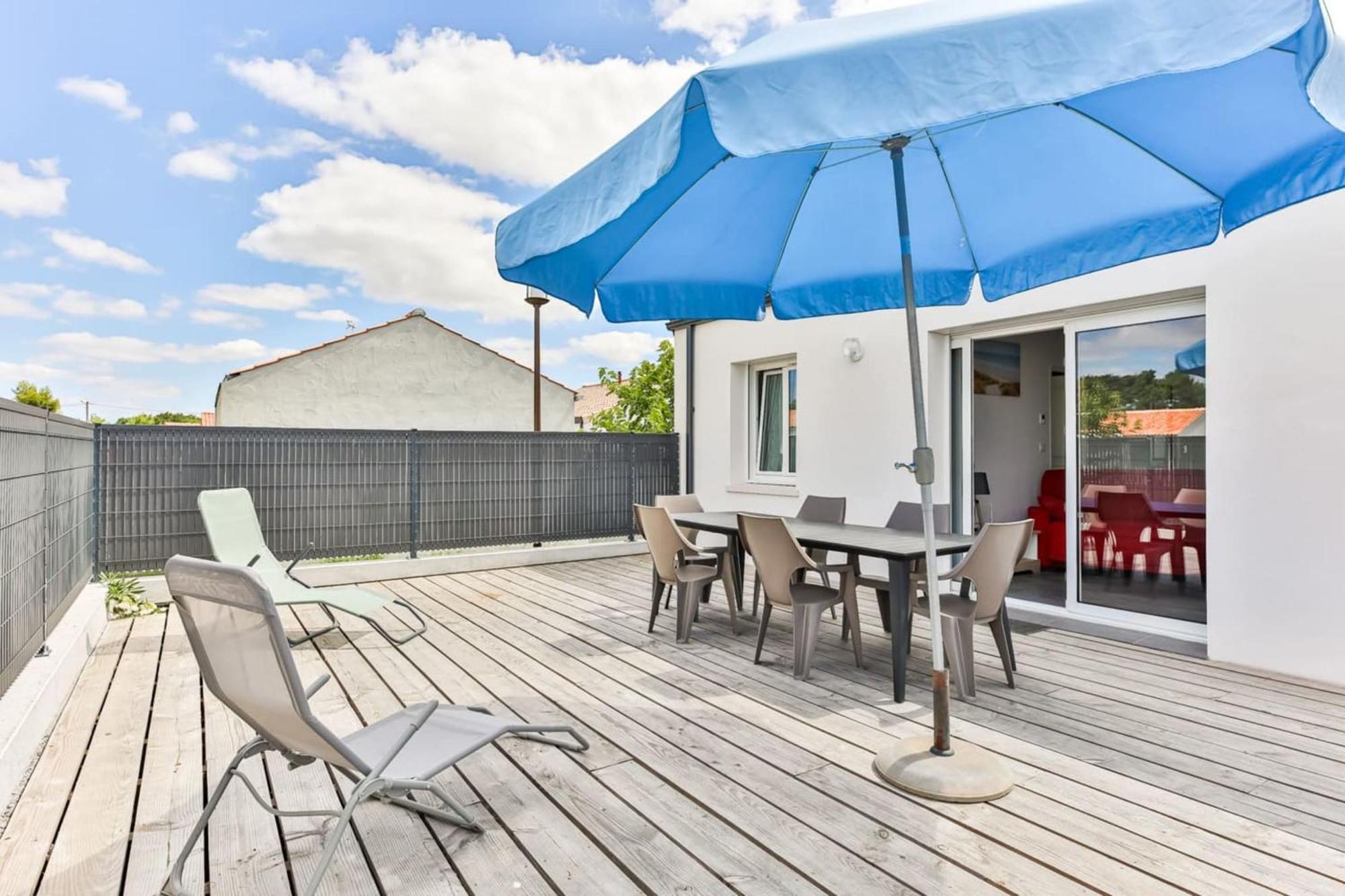 Le Gois - Terrasse - Parking Villa Beauvoir-sur-Mer Exterior foto