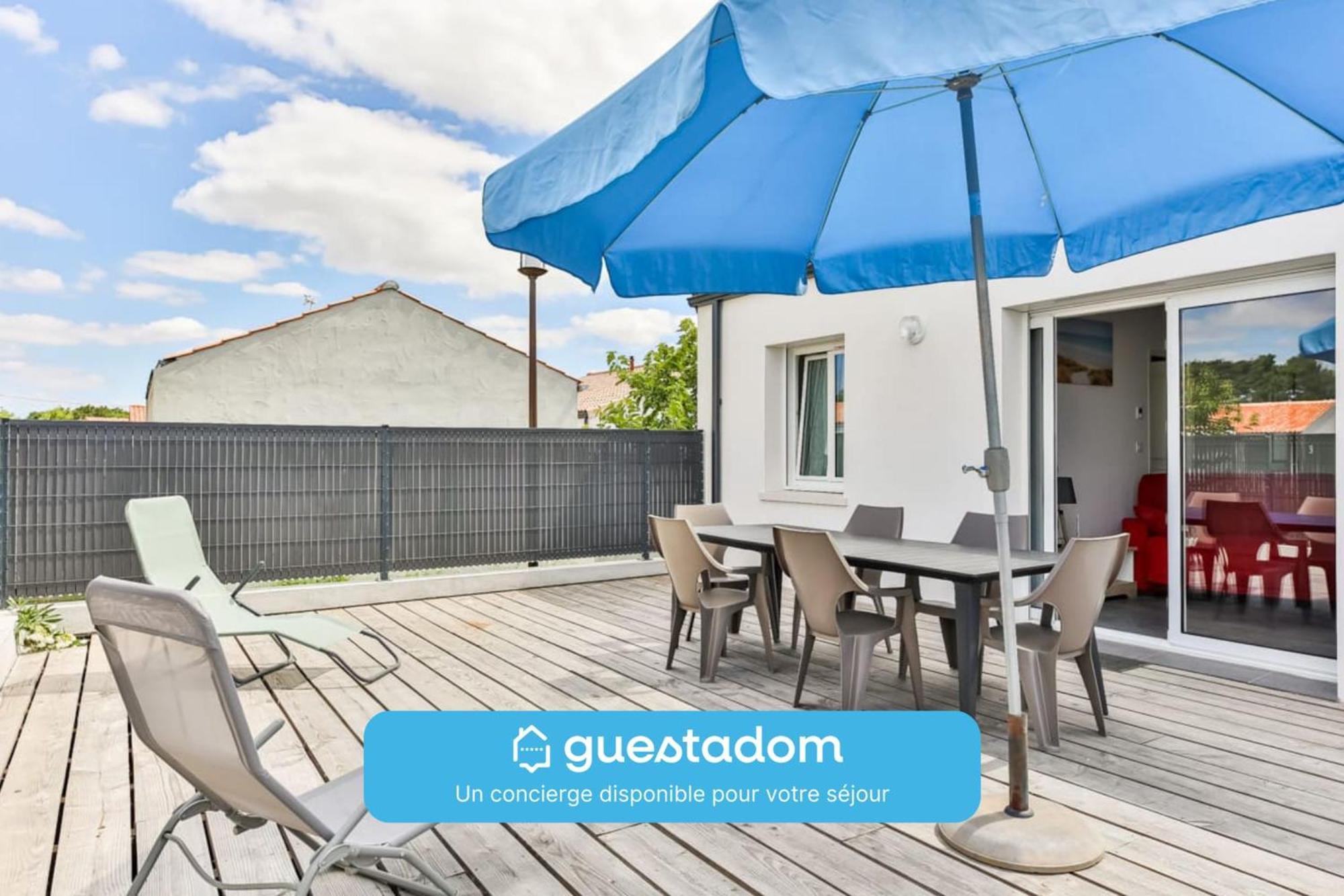Le Gois - Terrasse - Parking Villa Beauvoir-sur-Mer Exterior foto